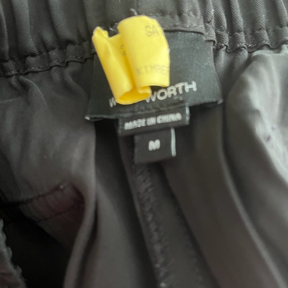 Designer WORTH black zipper jogger pants M - Picture 4 of 6